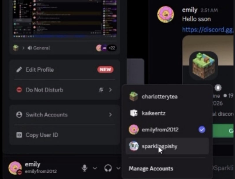 multiple accounts
